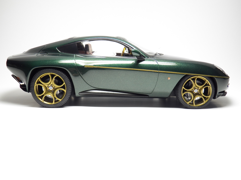 Illustration for article titled AP's 1:18 Grail Car: Touring Superleggera 2014 Alfa Romero Disco Volante by Tecnomodel